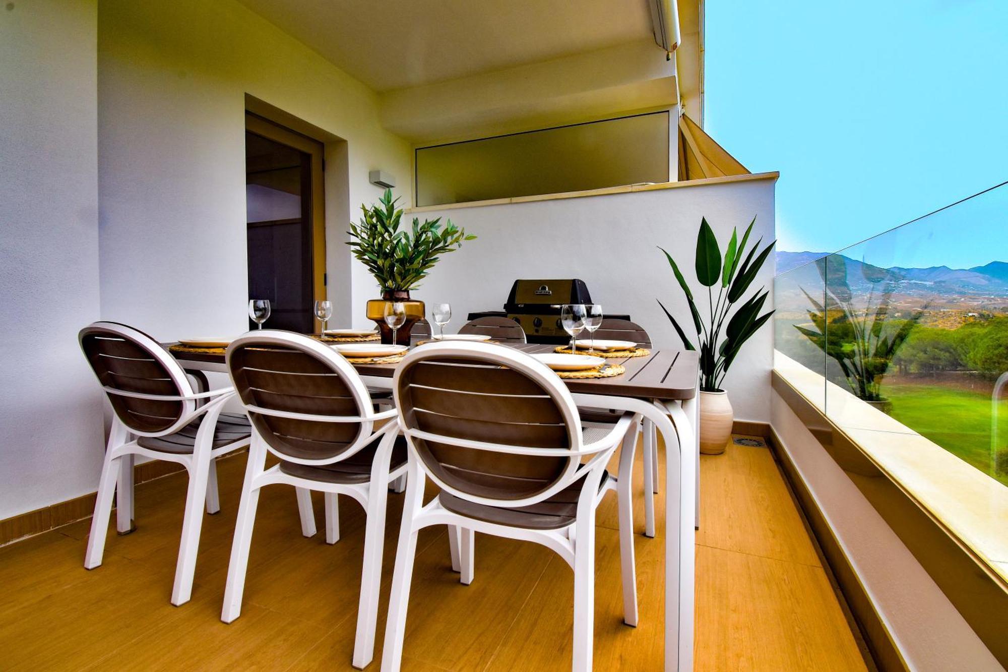 Appart De Standing Piscine Superbe Vue Golf Málaga Eksteriør bilde
